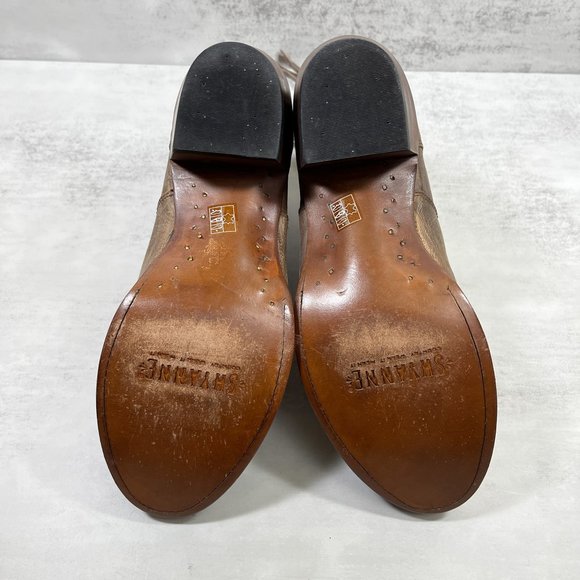 Shyanne Leather Studded Ankle Western Boots - Women's Size 8.5 - Picture 10 of 11